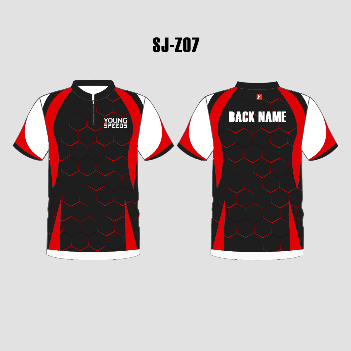 X3 Dripping Skull Custom Black and Red Paintball Jerseys | YoungSpeeds