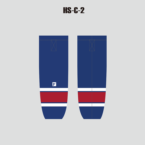 Sublimated Custom Junior & Senior Hockey Socks - YoungSpeeds