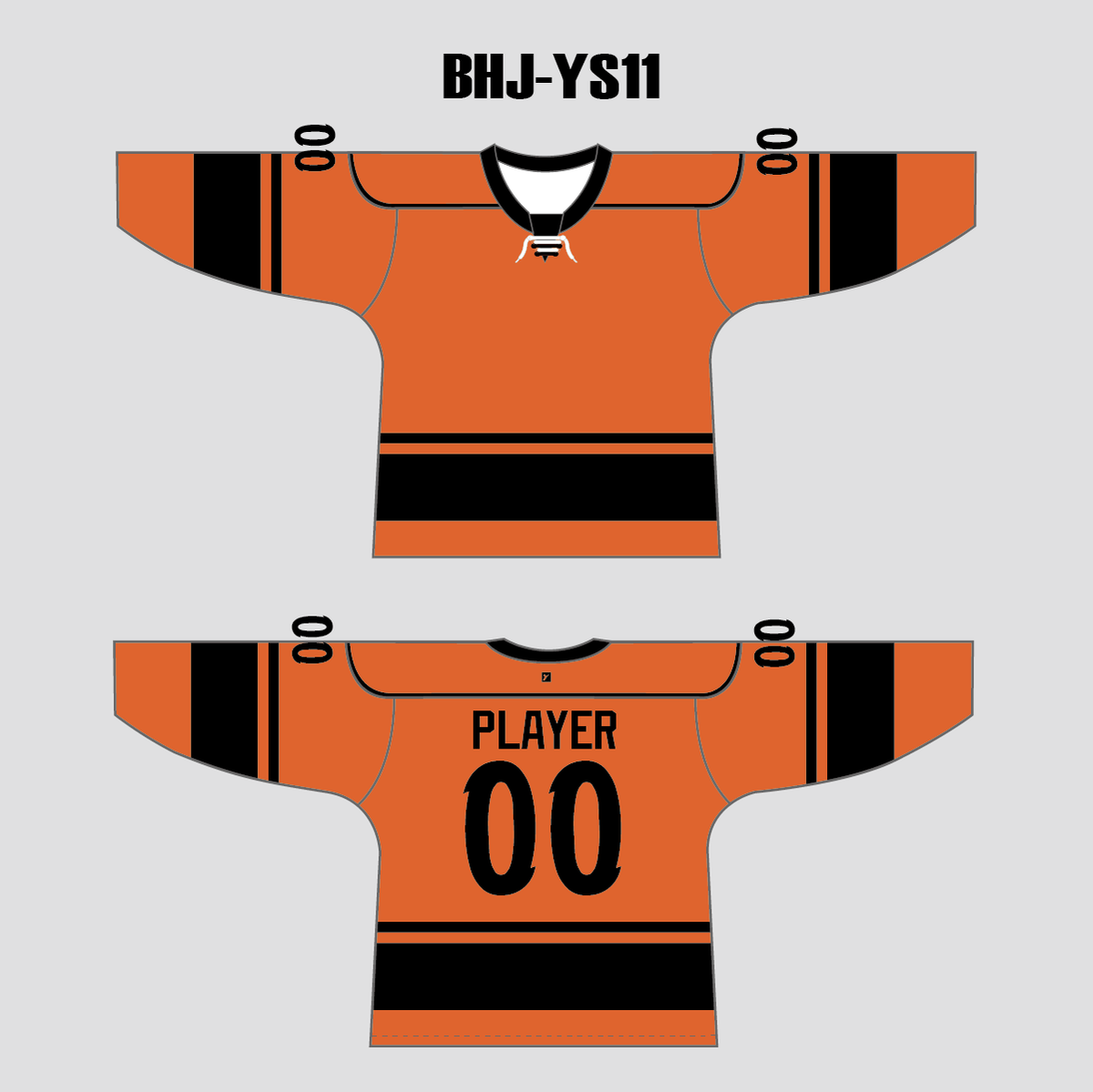 Cheap Custom Orange White-Brown Hockey Jersey Free Shipping –  CustomJerseysPro