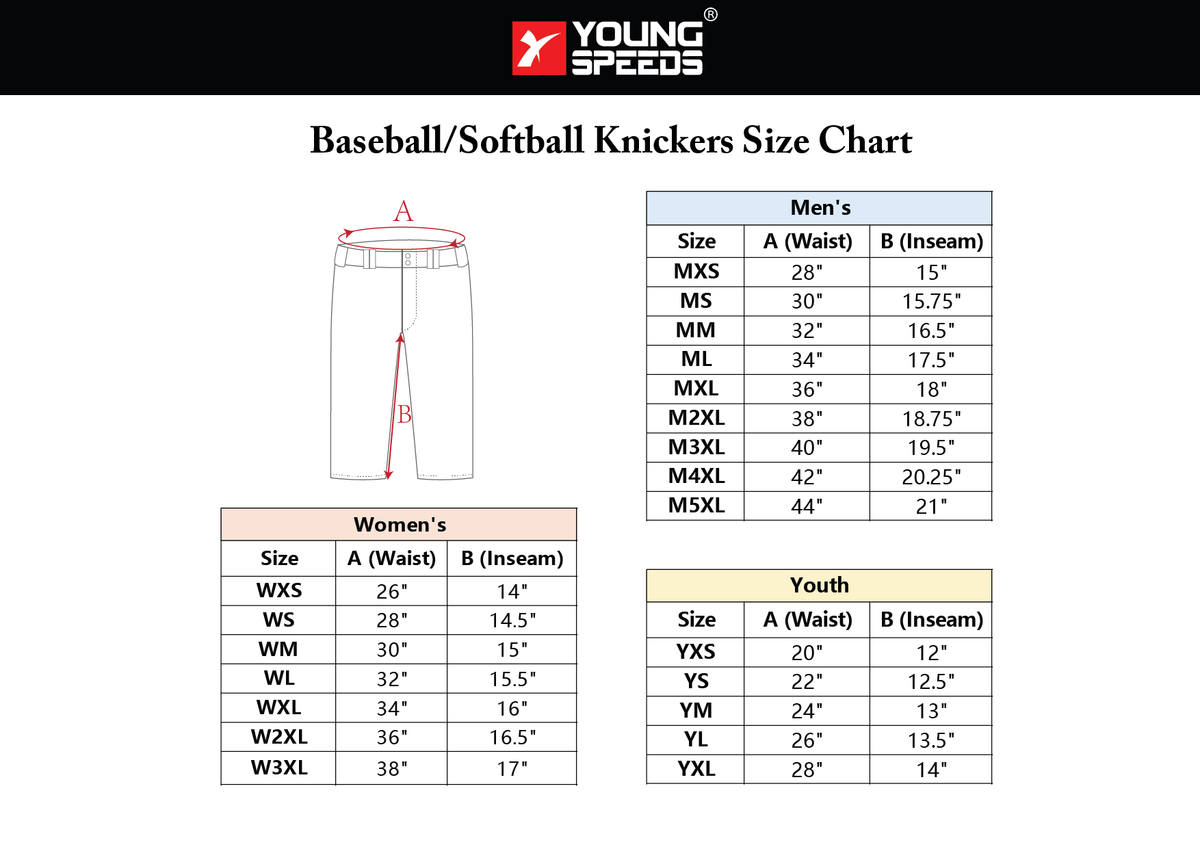 Nike youth baseball pants size chart deals