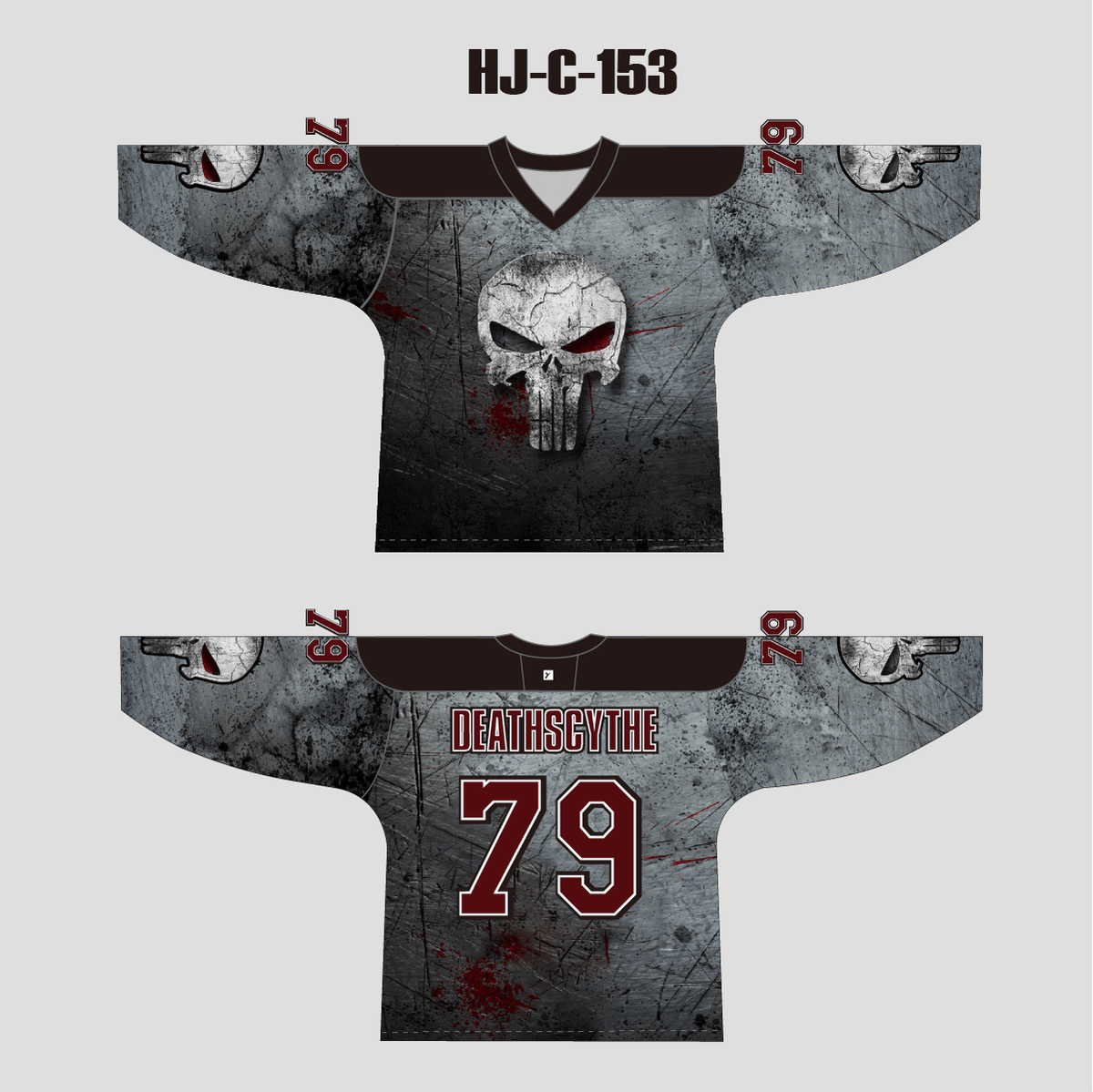 Punisher store hockey jersey