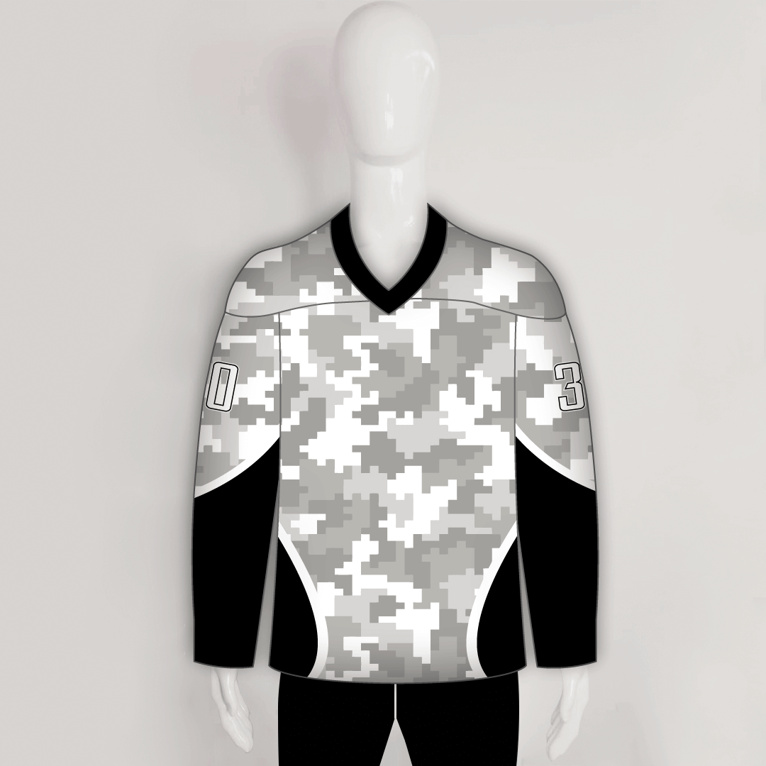 AOR-2 Digital Camouflage Custom Hockey Jerseys