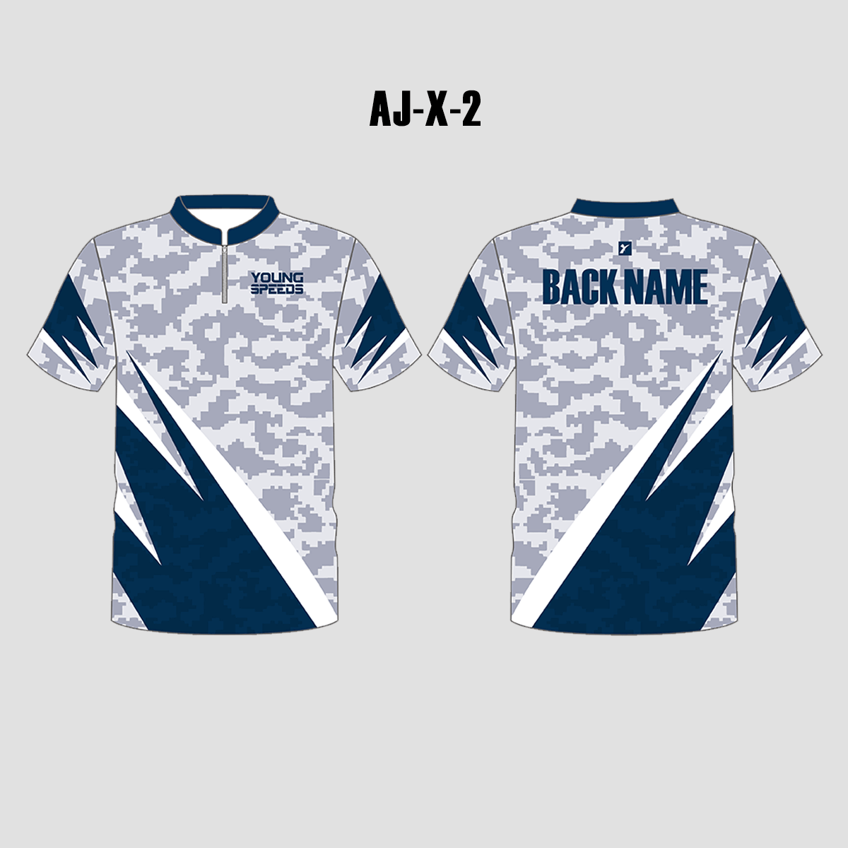 Sublimated 2 Button Digi Camo Baseball Jerseys