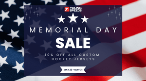 Memorial Day YoungSpeeds Custom Hockey Jerseys for SALE!