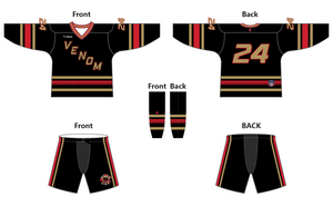 Sublimated Jersey -Black Venom Jersey