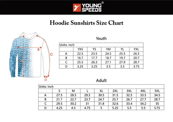 FHJ015 Dark Green Jungle Sublimated Custom Long Sleeve Fishing Hoodies