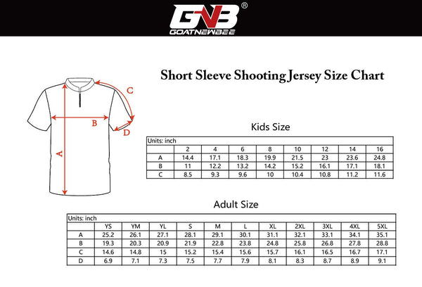 Sublimation Custom Short Sleeve Performance Shooting Jerseys - DESIGN YOUR OWN