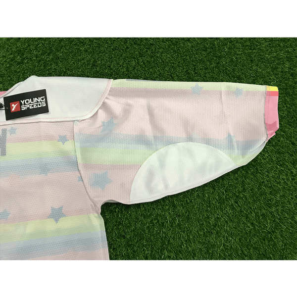 HJC162 Pink Unicorn Sublimated Custom Hockey Jerseys - YoungSpeeds