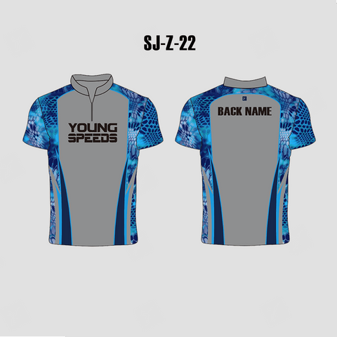 Z22 Custom Short Sleeve Performance Fishing Shirts - YoungSpeeds