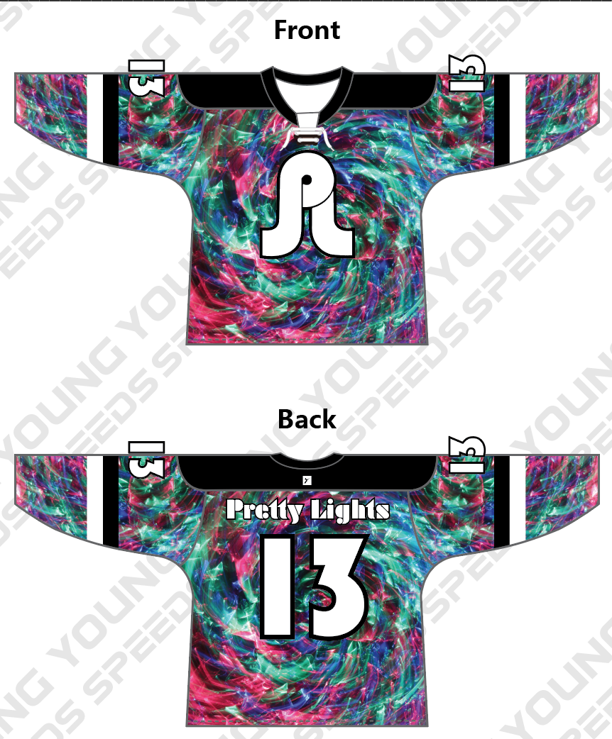 Abstract PL Sublimated Custom Laced Hockey Jersey - YoungSpeeds