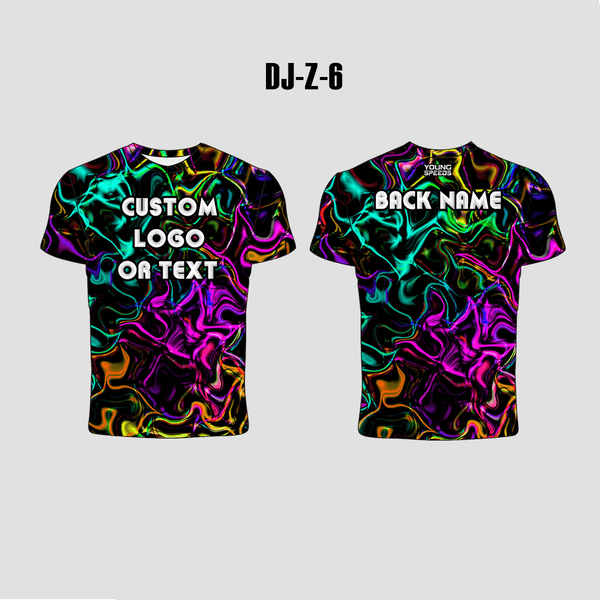EDM Rave Music Festival Trippy Cool Sublimated Custom Shirts - YoungSpeeds