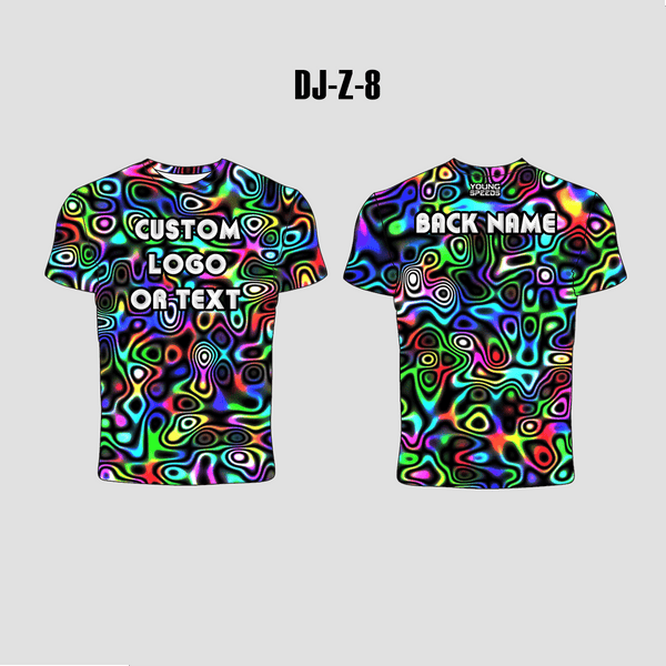 EDM Rave Music Festival Trippy Cool Sublimated Custom Shirts - YoungSpeeds