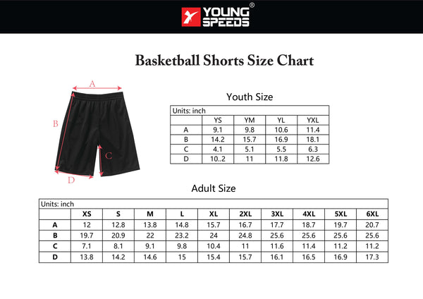 BSKC1 Sublimated Custom Mens Basketball Jerseys and Shorts - YoungSpeeds