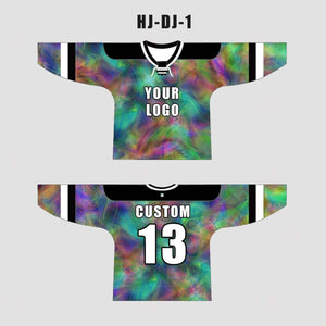 Colorful Paint Abstract Custom EDM Hockey/Baseball/Basketball Jerseys - YoungSpeeds