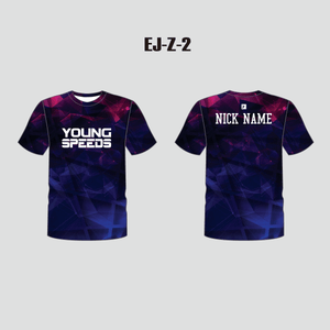 EJZ2 Sublimated Esports Custom Gaming Team Jerseys - YoungSpeeds