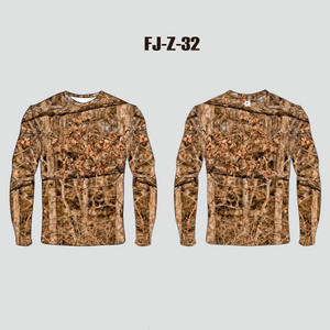 Unisex Wicking Long Sleeve Camouflage Hunting Shirts - YoungSpeeds