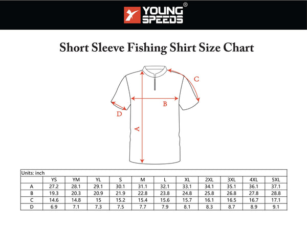 Short Sleeve Custom Performance Fishing Shirts - DESIGN YOUR OWN - YoungSpeeds