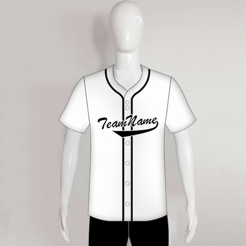 blank baseball jersey outline