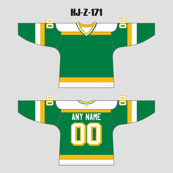 HJZ171 1984 Minnesota North Stars Custom Blank Green Hockey Jerseys - YoungSpeeds