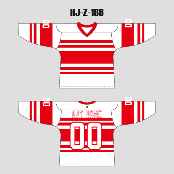 HJZ186 Detroit Red Wings 1992 Vintage Blank Custom Hockey Jerseys - YoungSpeeds