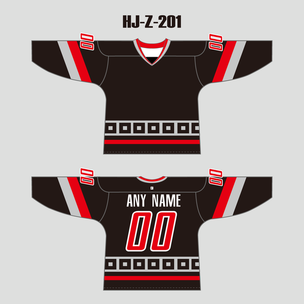 HJZ201 2011 Carolina Hurricanes Custom Blank Hockey Uniforms - YoungSpeeds