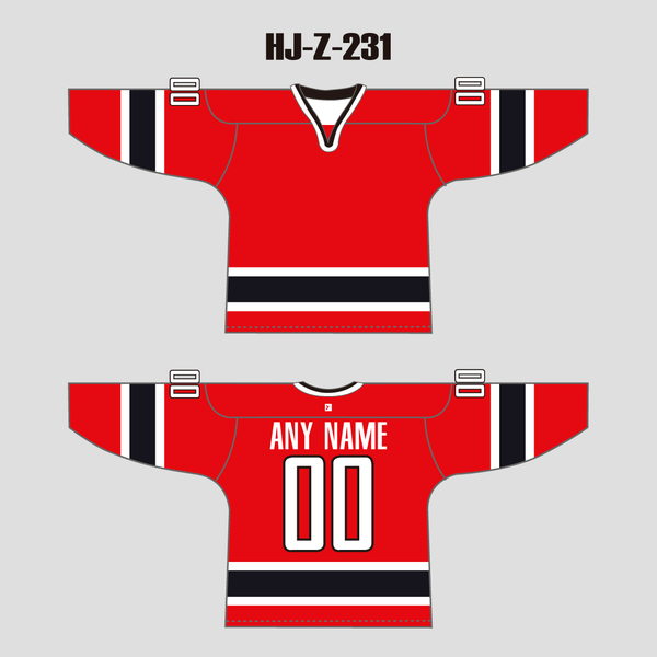 HJZ231 2002 Team Canada Olympic Custom Blank Hockey Uniforms - YoungSpeeds