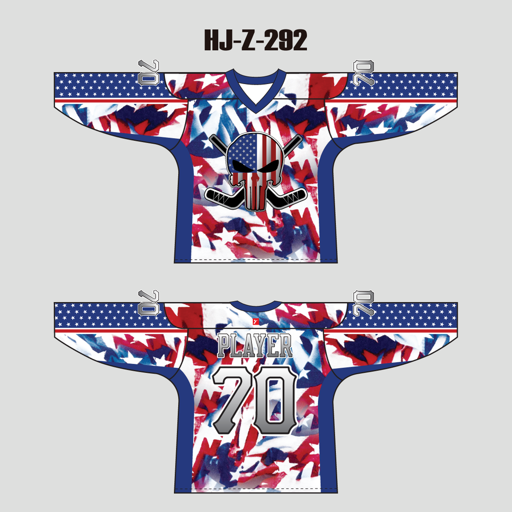 Military Camouflage Sublimated Hockey Jerseys | YoungSpeeds A9