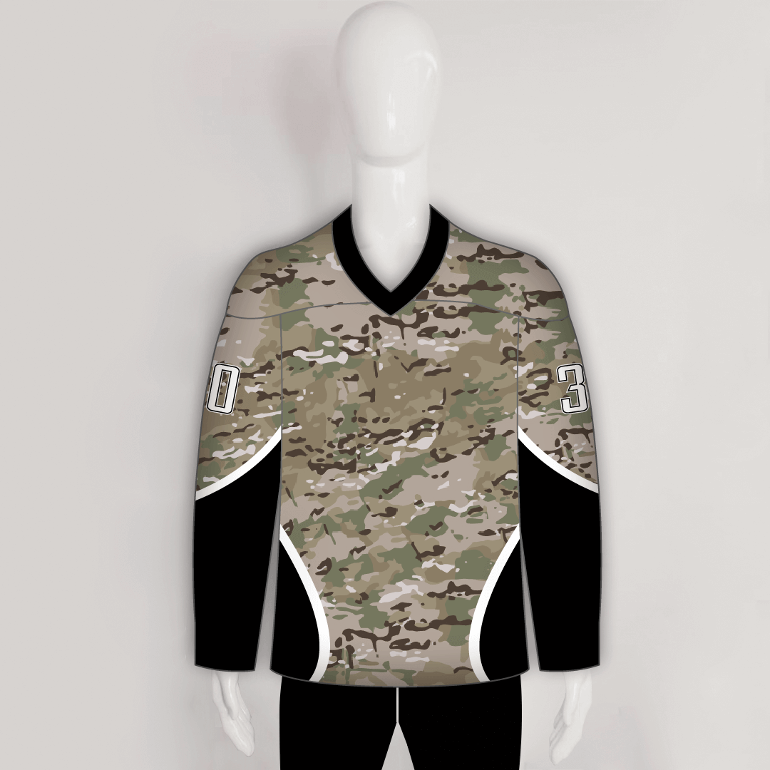 Camo hockey jersey best sale