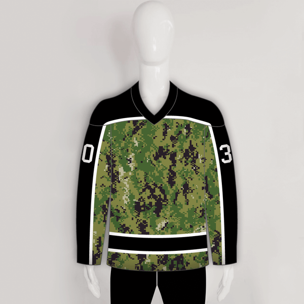 AOR-2 Digital Camouflage Custom Hockey Jerseys - YoungSpeeds