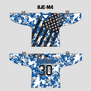 Military Pride Digital Camo Hockey Jerseys Custom Made - YoungSpeeds