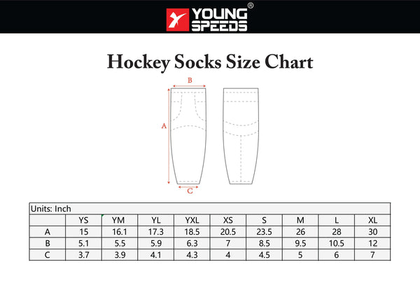 Design Your Own Hockey Socks - Personalized Sublimated - YoungSpeeds