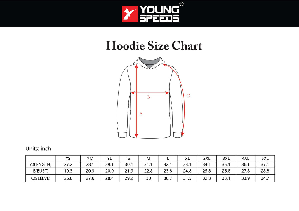 Design Your Own Fishing Jerseys | YoungSpeeds Hoodie w/o Pocket