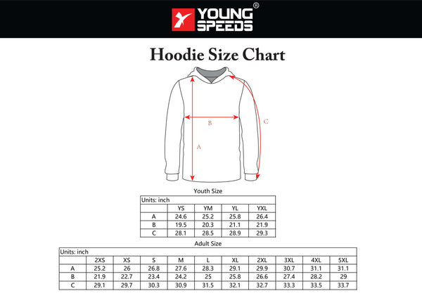 Eagle Sublimated Custom Hockey Hooded Sweatshirts - YoungSpeeds