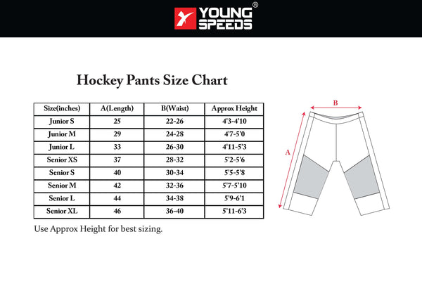 Custom Sublimated Roller Hockey Pants - DESIGN YOUR OWN - YoungSpeeds