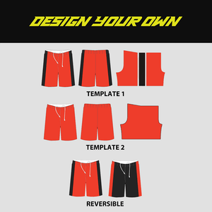Sublimated Custom Lacrosse Shorts - DESIGN YOUR OWN - YoungSpeeds