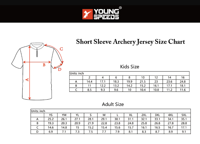 Archery Sample Jersey - YoungSpeeds