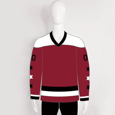 Wholesale University Custom made cheap blank hockey jerseys