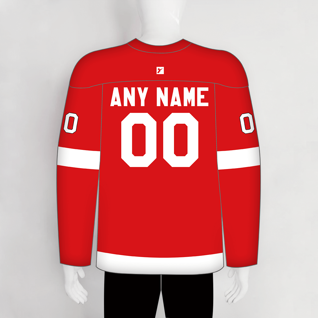 Custom fashion red wings shirt