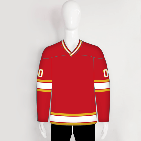 HJZ161 1977 Atlanta Flames Blank Custom Vintage Hockey Jerseys - YoungSpeeds