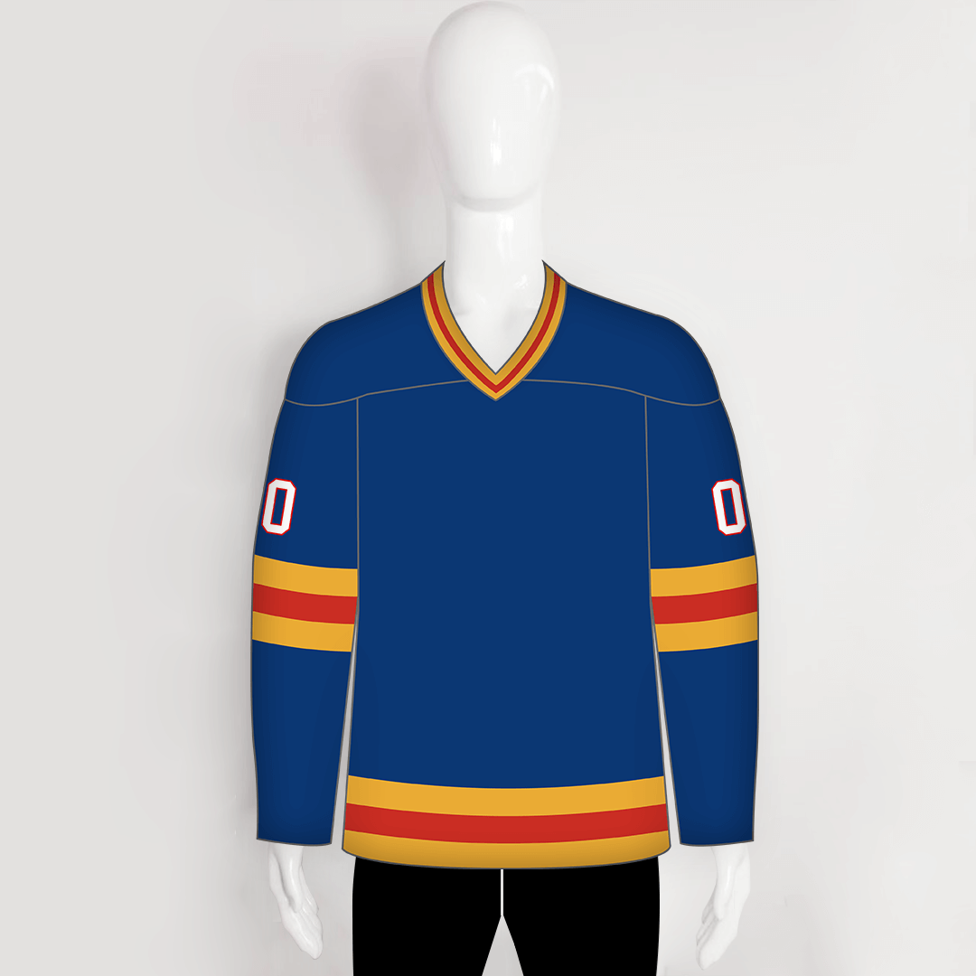 HJZ170 1978 NHL Colorado Rockies Blank Custom Hockey Jerseys - YoungSpeeds