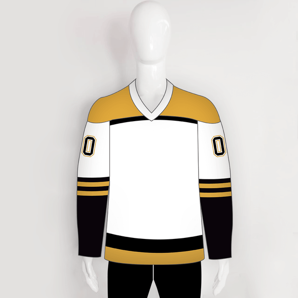 HJZ181 Boston Bruins 1966 Away Custom Blank Hockey Jerseys - YoungSpeeds