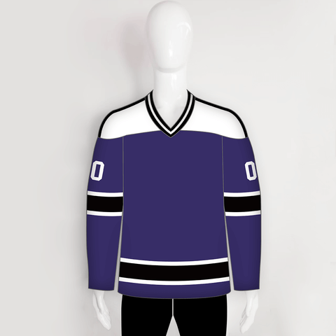 HJZ210 Cleveland Crusaders 1974 Custom Sublimated Purple Hockey Jerseys - YoungSpeeds