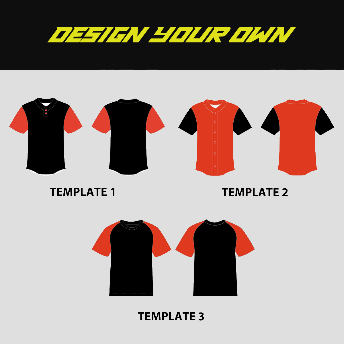 Design Your Own Baseball Softball Jerseys Custom Made - YoungSpeeds