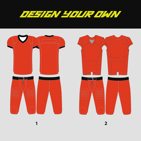 Sublimation Custom Football Uniform - DESIGN YOUR OWN - YoungSpeeds
